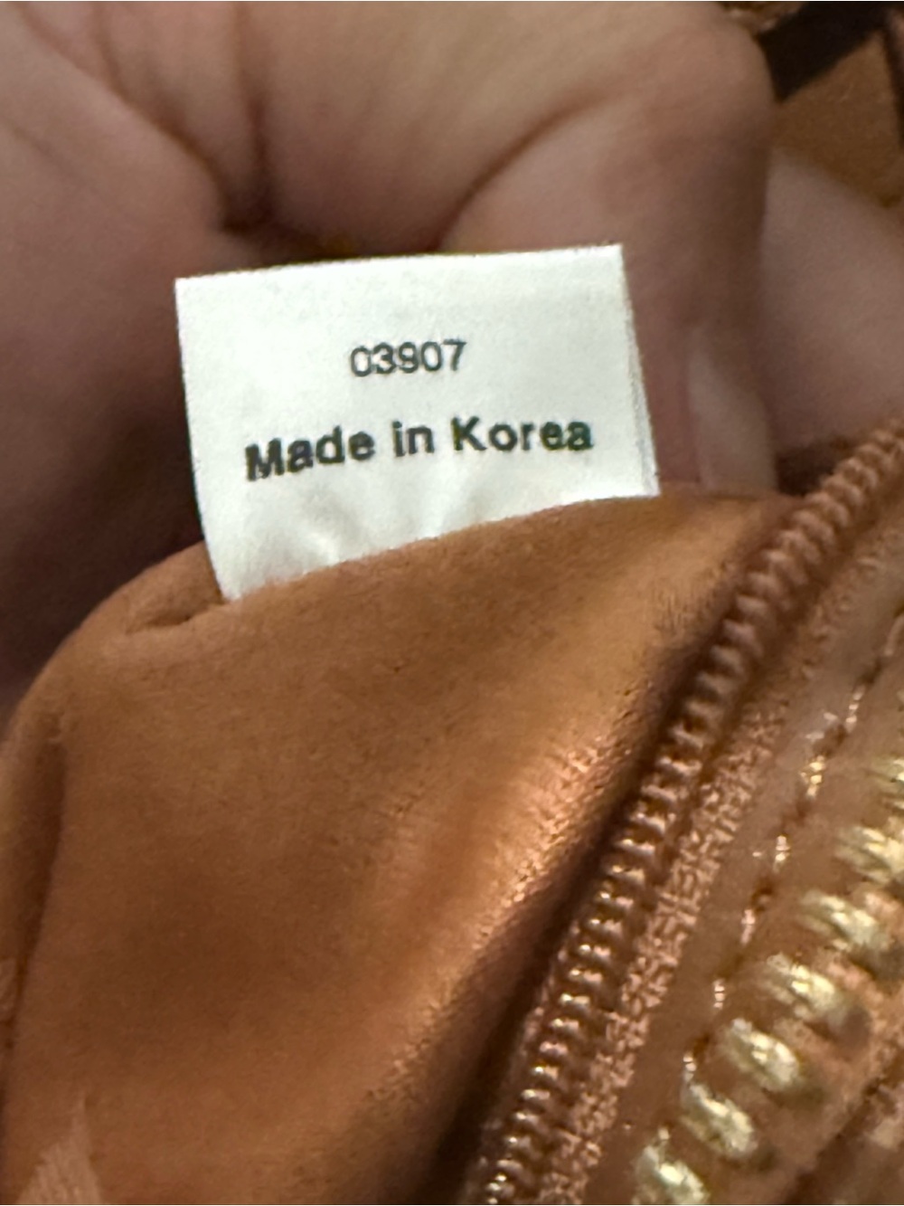 MCM Visetos Cognac Mini Chain Shoulder Bag - Picture 10 of 13